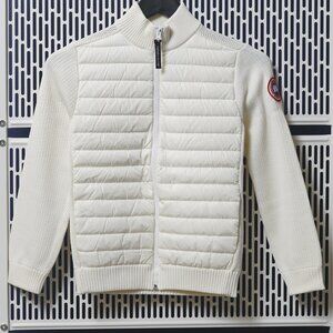 CANADA GOOSE	HYBRIDGE LOGO PATCH PADDED JACKET